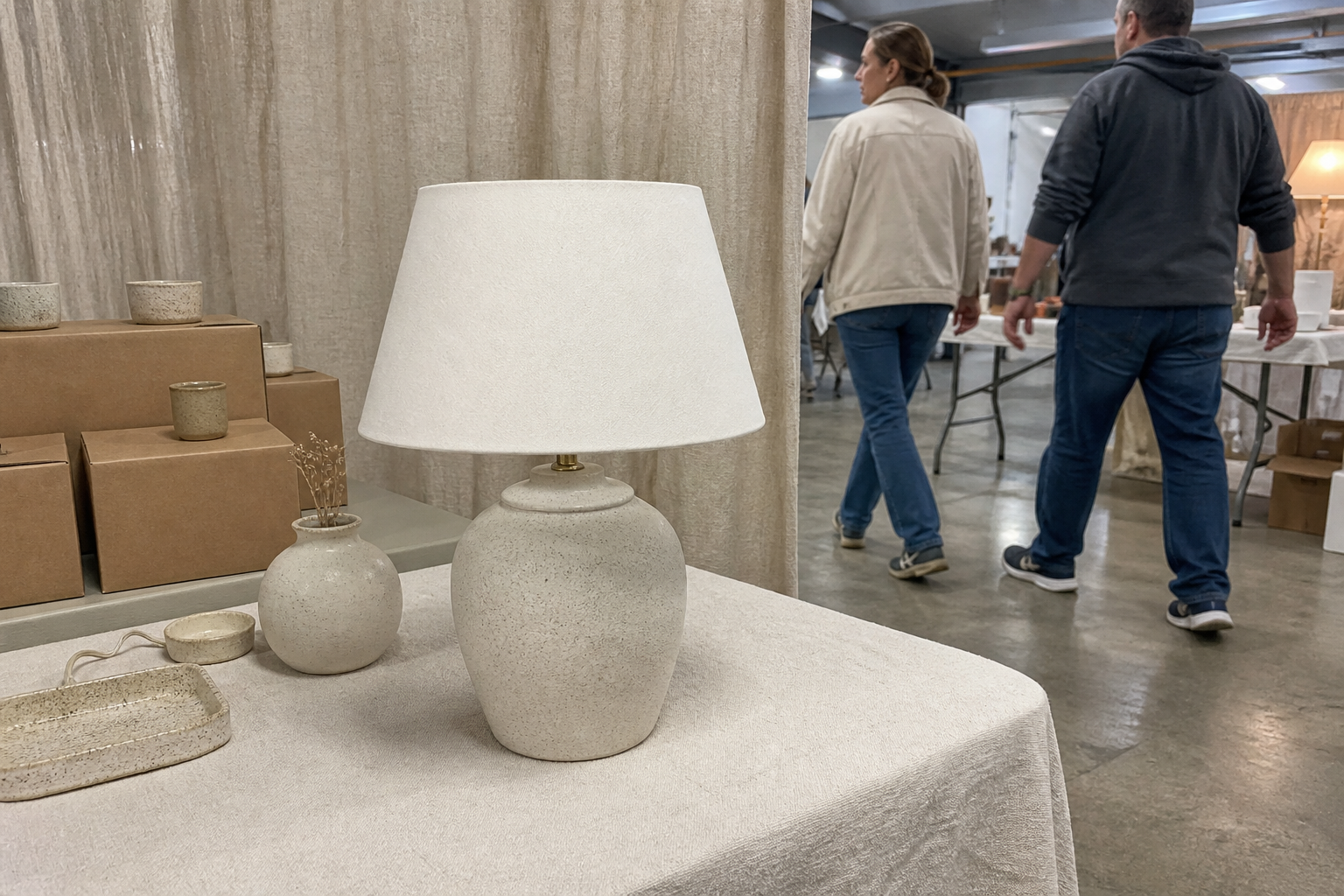 Marketplace product image sample after removing a person
